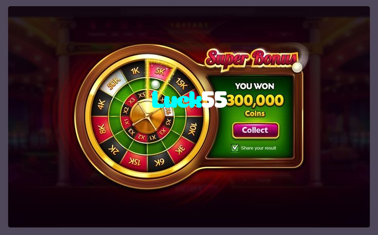 available types of Luck55 bet including pre-match live express and system bets